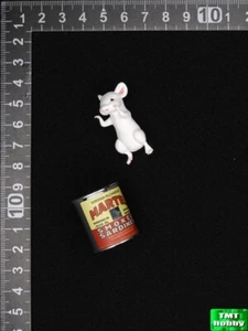 GDTOYS GD97001 Doomsday Rat im Maßstab 1:6 - weiße Maus & Dose - Bild 1 von 2