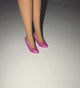 Barbie Doll Shoes: Dark Pink Pumps - Picture 1 of 7