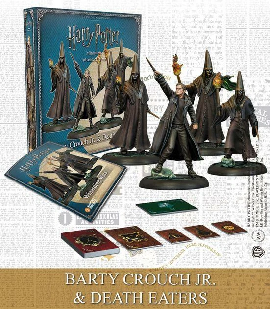 Harry Potter Miniatures Adventure Game Barty Crouch Jr. & Death Eaters - Image 1 of 1