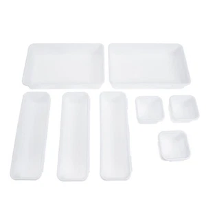 1 Set Divided Drawer Organizer Boxes Plastic Combined Storage Organizers - Picture 1 of 12