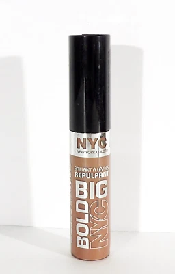 NYC Big Bold Plumping Lip Gloss 470 EXTRA LARGE LATTE Discontinued SEALED - Image 1 of 2