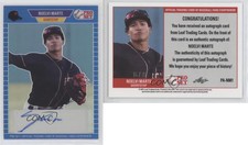 2021 Leaf Pro Set Metal 1989 Blue Rainbow /35 Noelvi Marte #PA-NM1 Auto