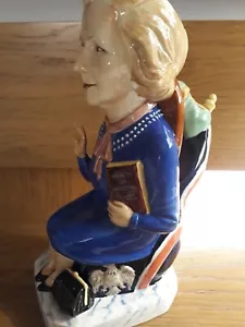 MARGRET THATCHER KEVIN FRANCIS LIMITED EDITION TOBY JUG - Picture 1 of 12