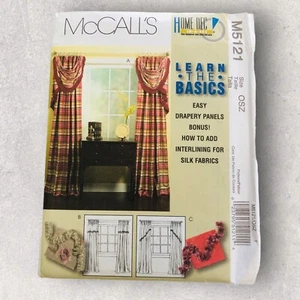 Patrón de costura de paneles de cortinas fáciles McCall's M5121 - Imagen 1 de 2