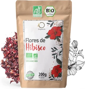 Flor Hibisco, Reduce Tensión Arterial, Drenante, Digestiva, 200g, BIO, Té Frío - Imagen 1 de 11