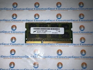 Micron MT16JTF51264HZ-1G6M1 4GB PC3-12800S Laptop Memory Module TESTED! - Picture 1 of 1