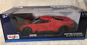 Maisto 2017 Ford GT Special Edition 1:18 rot 2020 New Release New In Box #31384 - Bild 1 von 4