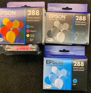 Cartuchos de tinta Epson 288 (T288120BCS) T288120, T288220 - Imagen 1 de 5