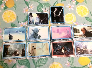 LOT OF 10 1980 STAR WARS EMPIRE STRIKES BACK "STAR Quiz" TRADING CARDS Lucasfilm - Picture 1 of 11