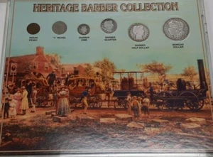 Heritage 'Friseur' Typ Sammlung von US-Münzen in Acryl Halter - Bild 1 von 4
