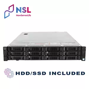 DELL R730XD 12LFF + 4LFF + 2SFF 2x E5-2640v4 2.4GHz 20C 32GB H730 2x 4TB 4xRJ45 - Picture 1 of 3