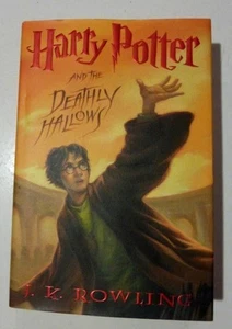 Harry Potter and the DEATHLY HALLOWS HCDJ, 1st Edition J K Rowling Book 7, B103 - Picture 1 of 4