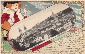 Schweiz - ST. GALLEN - Totalansicht - Verlag L. Kirschner-Engler - Picture 1 of 2
