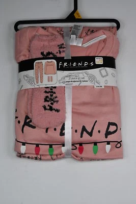 Juego de pijama de 3 piezas para mujer Friends multicolor grande (12-14) Foto 1 de 4