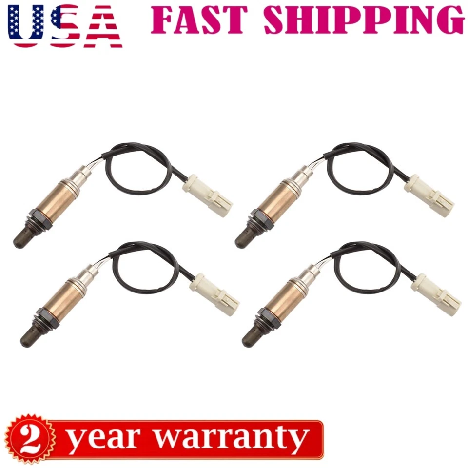 Juego de 4 sensores de oxígeno O2 Motorcraft para Ford Mustang 3.8L 4.0L 4.6L 5.0L 5.4L Foto 1 de 4