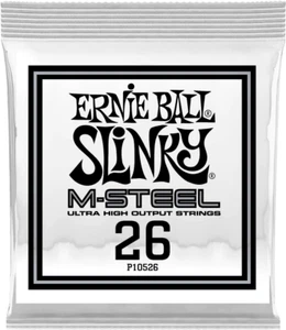 CORDE GUITARE ACIER FILE ROND 026" ERNIE BALL M-STEEL 10526 - Picture 1 of 2