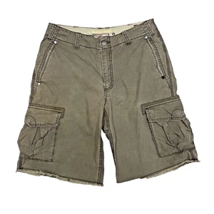 Old Navy Cargo Shorts Mens 30 Green Field Tested Vintage Regulation Bermuda - Picture 1 of 8