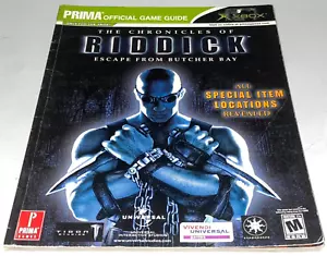 The Chronicles of Riddick: Escape From Butcher Bay Prima Official Game Guide - Picture 1 of 12
