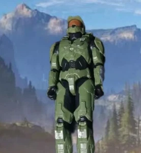 HALO 12 Pollici Action Figure Master Chief Gioco da Collezione Giocattolo Verde Ottimo! - Foto 1 di 2