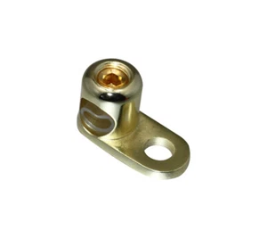 High Quality Gold Plated 2 or 0 Gauge Ground Terminal Car Audio BT11 - Picture 1 of 3