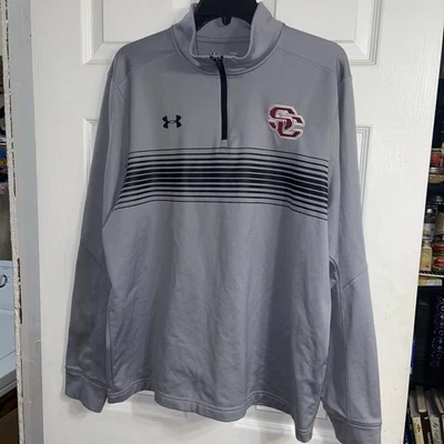 Under Armour 1/4 Zip South Carolina Game Cocks Large Pullover  - Image 1 of 4