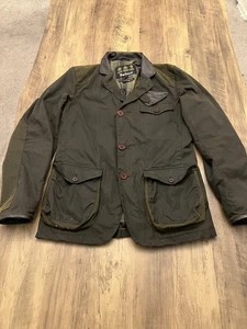 Barbour Beacon Sports Wachsjacke, Herren UK Small, grün, Bond Skyfall - Bild 1 von 13