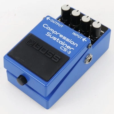 Pedale per chitarra effetto supporto compressione BOSS CS-3 usato suono professionale - Immagine 1 di 4