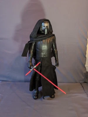Figura de acción Kylo Ren Star Wars The Force Awakens 2015 Jakks Pacific Black 18" Foto 1 de 4