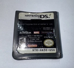 Spider-Man 3 Nintendo DS OEM Cartridge Only w/ Damage Tested & Works Read - Picture 1 of 2