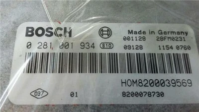 8200078730 centralina per RENAULT MEGANE I COACH (DA0 1 ) 1.9 DCI (DA05 108963 - Immagine 1 di 2