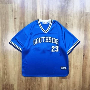 Vintage Southside 212 NYC Jersey 90s Hip Hop Blue Mens Size XXXL - Picture 1 of 16