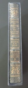 GEORGE H W BUSH SIGNED SPEAKING OF FREEDOM THE COLLECTED SPEECHES EASTON SEALED - Picture 1 of 3