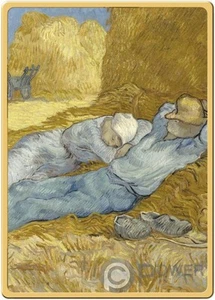 FARMERS RESTING Vincent Masterpieces 1/500 Oz Moneda Oro 1$ Tokelau 2022 - Imagen 1 de 3
