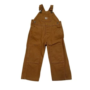 Babero de lona Carhartt para niños talla 2T - Imagen 1 de 6