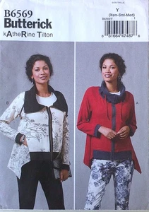 Butterick 6569 Misses Katherine Tilton Jackets Sewing Pattern Sz 4-14 XS-S-M - Picture 1 of 1