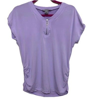 Daisy Fuentes Top Women’s Size S Lavender  Blouse , Pretty , Classy , Easter - Image 1 of 4