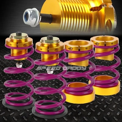 ДЛЯ 06-11 HONDA CIVIC 1-4 ДЮЙМА РЕГУЛИРУЕМАЯ ФИОЛЕТОВАЯ ПРУЖИНА СПИРАЛЬ ПОДВЕСКА ПОНИЖЕНИЕ - Изображение 1 из 4