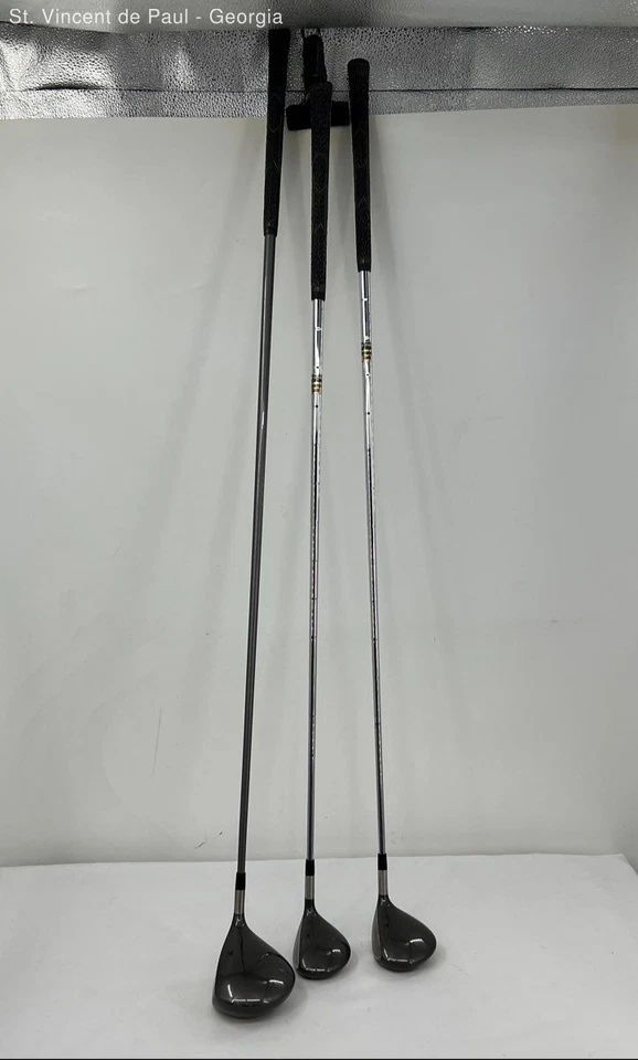 Titleist Pro TIitanium 975J 10.5 975F 20.5 & 14.5 Driver Set LH Drivers Set of 3 - Image 1 of 4