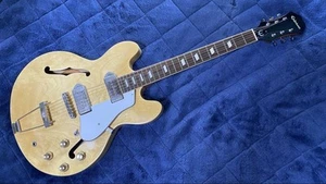 Epiphone Casino NA Hollow Body Electric Guitar Vintage Sunburst Low Action Used - Picture 1 of 7