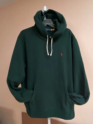 Polo Ralph Lauren Hombre Sudadera con Capucha Verde Grande Nuevo con Etiquetas Foto 1 de 4