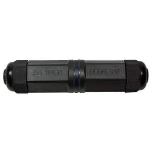 LogiLink NP0080 Zewnętrzne złącze kabla krosowego 2 x gniazdo RJ45, IP67 wodoodporne - Zdjęcie 1 z 10