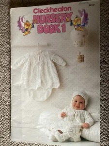 Cleckheaton Baby Knitting Pattern Book BK87 Nursery Book 1 - Picture 1 of 24