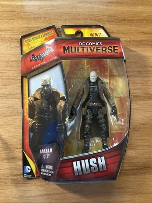 Figura de acción Hush Batman Arkham City DC Comics Multiverse 2014 Mattel Foto 1 de 4