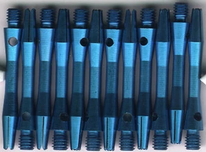 1.5in. 2ba Blue Aluminum Dart Shafts: 3 per set