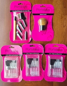 Portables Essence of Beauty Kabuki + 5-piece eyes + 6-pc set mini BRUSH kits NEW - Bild 1 von 4