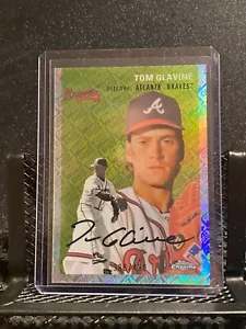 Tom Glavine 2023 Topps Chrome Platinum Topps Logo Refractor #388/499 - Braves - Bild 1 von 2