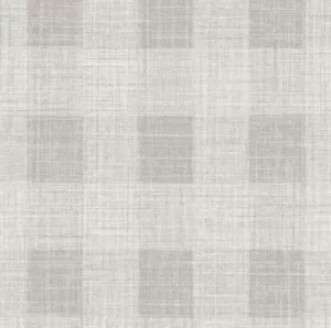 Erismann White Brown Mix Glitter Check Tartan Textured Vinyl Wallpaper - Picture 1 of 5