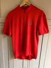 Hind Classic men's vintage short sleeve cycle jersey in red - large - rare