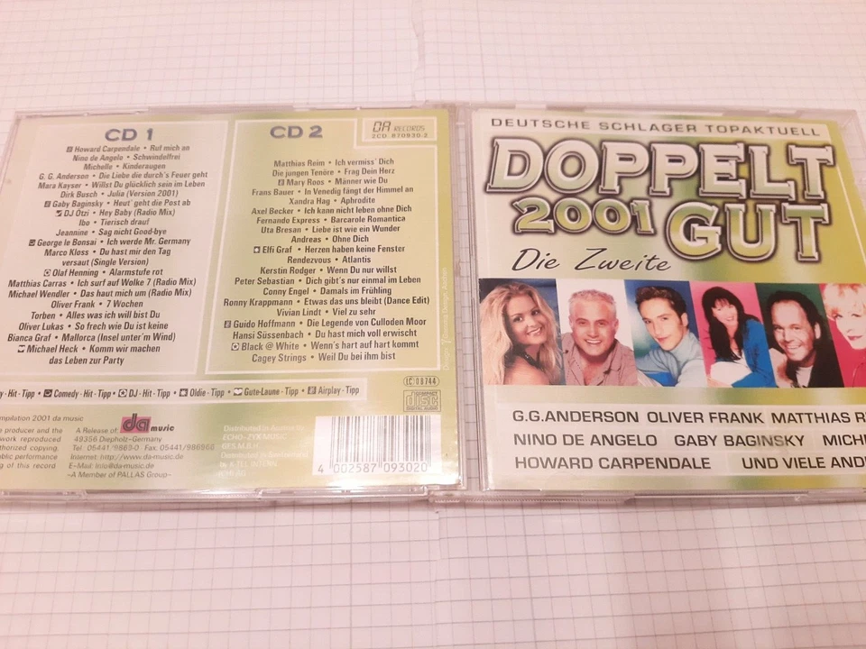 2CD DOPPELT GUT 2001 DIE ZWEITE (NEUWERTIG) - Bild 1 von 1