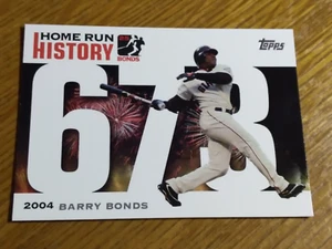 2006 Topps Baseball Barry Bonds Home Run History #673 EX-Nr Mt - Picture 1 of 2